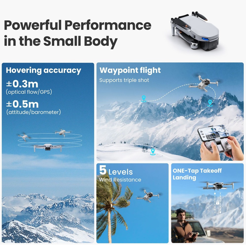 Global MiniX Drone! 4K UHD & a - Fpv Drone Charger recension och pris