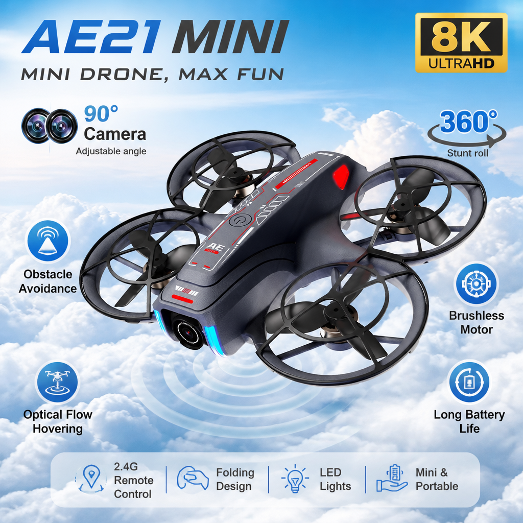 Introduction Drone GPS 8K Prof - Fpv Drone Charger recension och pris