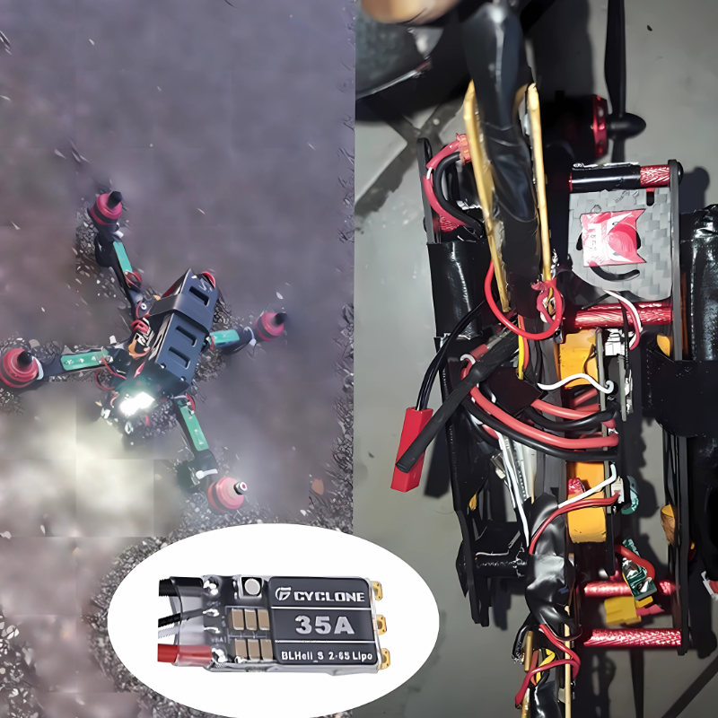 Cyclone 35A BLHeli_S ESC - Hig - Fpv Drone Quadcopter recension och pris