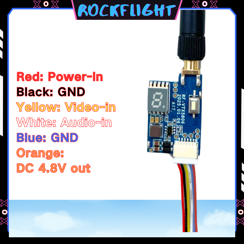 5.8GHz 48CH launcher 600mW Vid - Fpv Drone Transmitter recension och pris