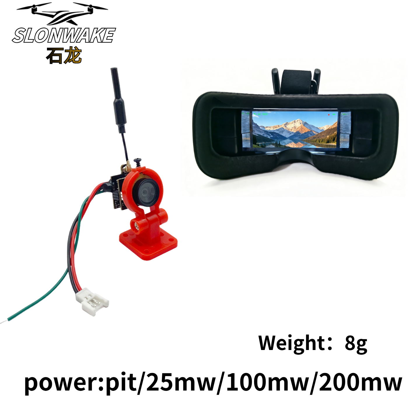 Slonwake 5.8G 48CH 200mW FPV D - Fpv Drone Transmitter recension och pris
