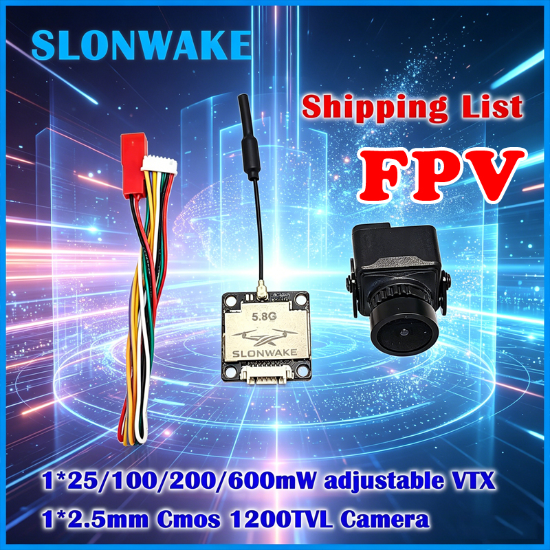 SLONWAKE Ready to use 5.8G 48C - Fpv Drone Camera recension och pris