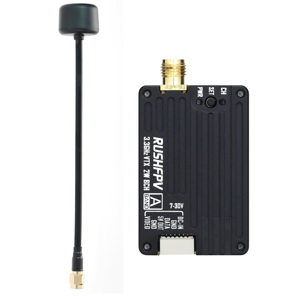 RUSHFPV 3.3G 2W VTX Transmitte - Fpv Drone Battery recension och pris