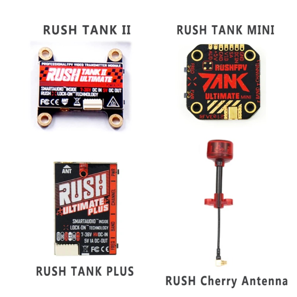 RUSH TANK Ultimate II/Mini/ PL - Fpv Drone Transmitter recension och pris