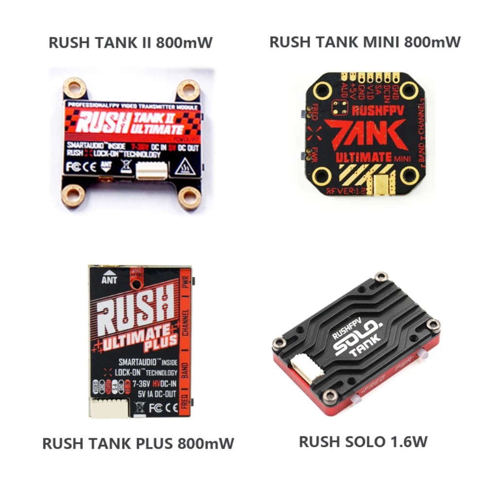 RUSH TANK Ultimate II/Mini/ PL - Fpv Drone Transmitter recension och pris