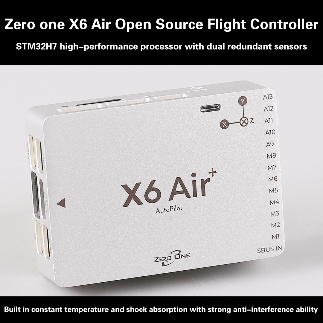 Zero One's new X6 Air+Open-Sou - Fpv Drone Flight Controller recension och pris
