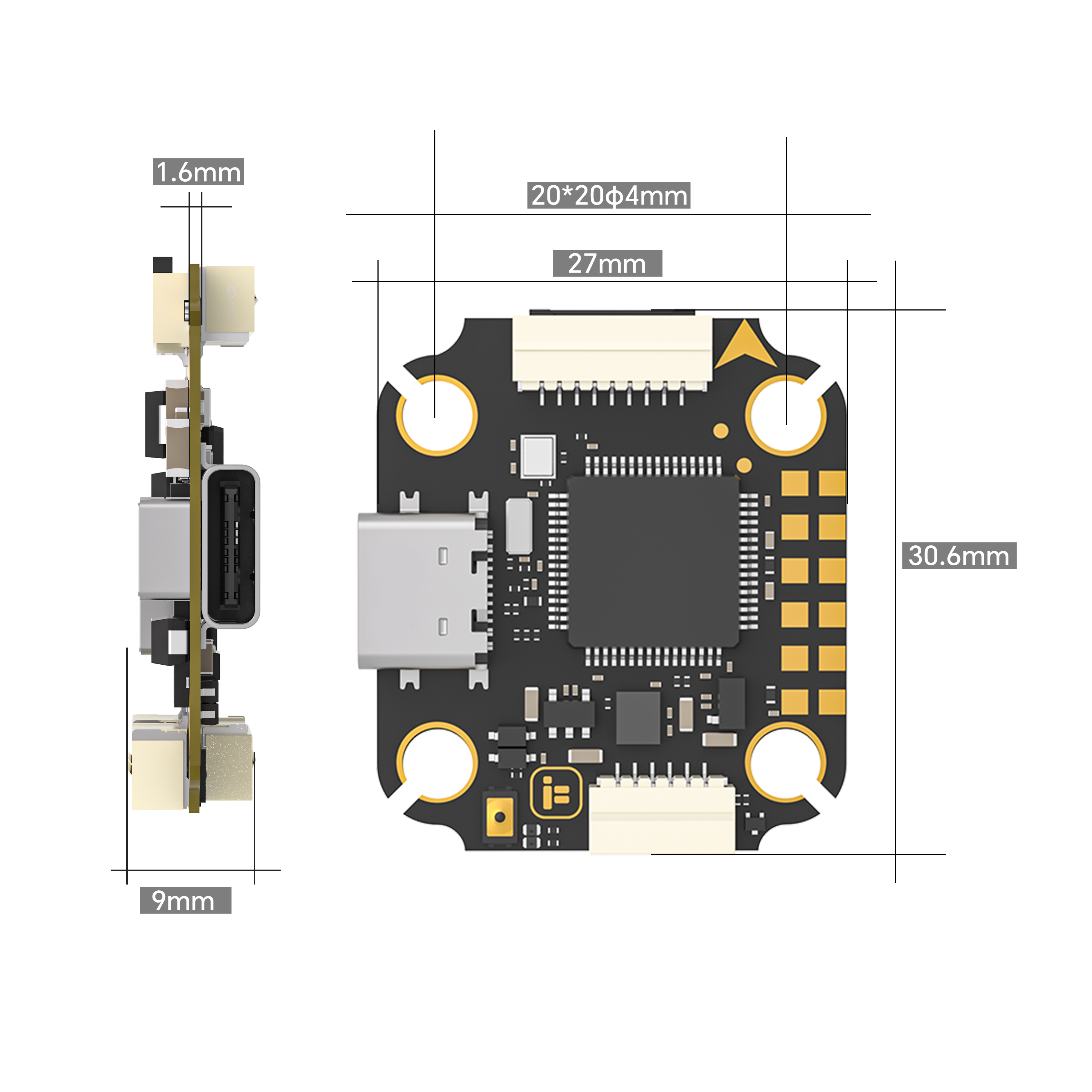 iFlight Borg F7 Mini Stack Fli - Fpv Drone Flight Controller recension och pris